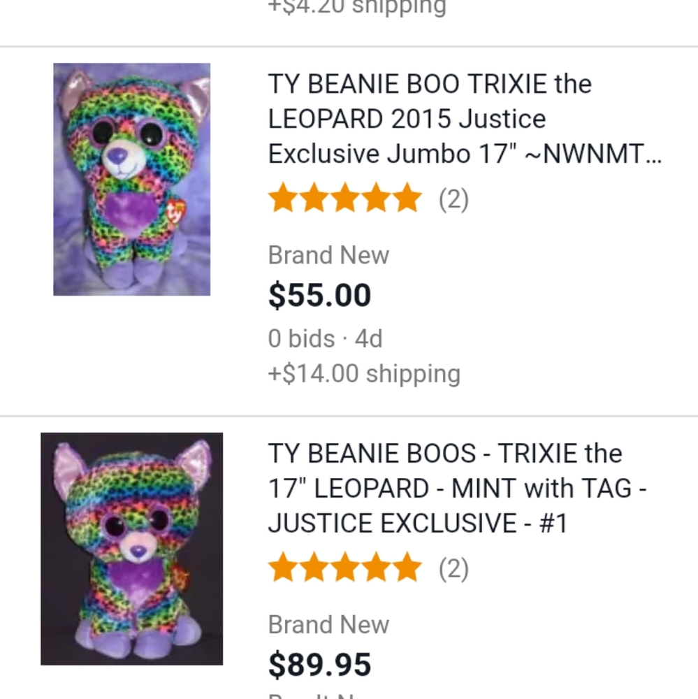 Large Beanie Boo - Picture 3 of 3